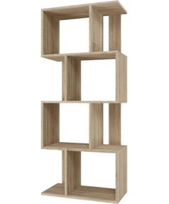 Top E Shop Bookcase FIESTA 4P 59.5x30x140 cm, sonoma oak