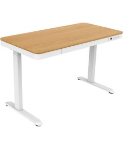 Tuckano Electric height adjustable desk ET119W-C white/oak