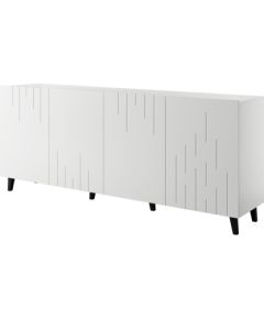 Cama Meble BARI chest of drawers 200x42x82 white matt