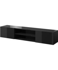 Cama Meble RTV cabinet SLIDE 200K 200x40x37 cm all in gloss black