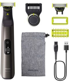 PHILIPS QP6552/15 OneBlade Pro 360 skuveklis 20mm seja+ ķermenis, hroma