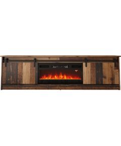 Cama Meble RTV GRANERO + fireplace cabinet 200x56.7x35 old wood