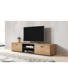 Cama Meble Cama TV stand SOHO 180 lefkas oak/black