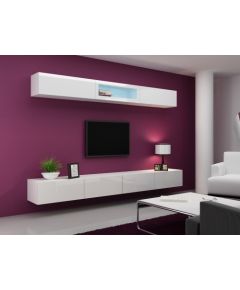 Cama Meble Cama TV stand VIGO 140 30/140/40 white/white gloss