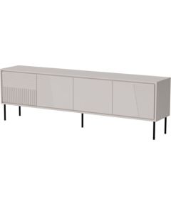 Cama Meble RTV cabinet ABI 4D 200x38x62 cashmere matt