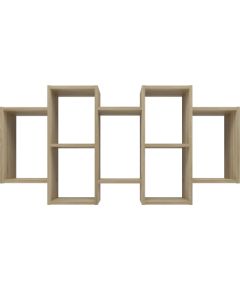 Top E Shop Wall-hung bookcase Bilbao 7.0 Wall Shelves Sonoma Oak