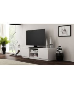 Top E Shop Topeshop RTV120 BIEL TV stand/entertainment centre 2 shelves