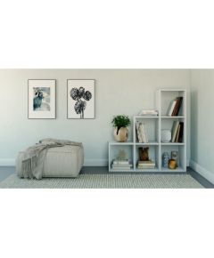 Top E Shop Topeshop STEP BIEL 3X3 living room bookcase