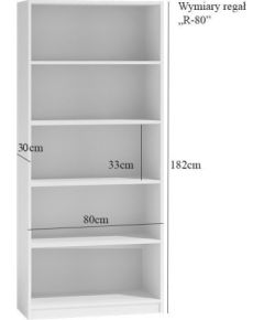 Top E Shop Topeshop R80 SONOMA office bookcase