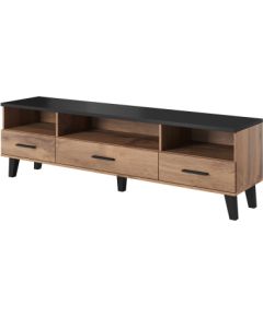 Cama Meble Cama RTV stand LOTTA 180cm wotan oak + mat black