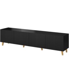 Cama Meble Cama RTV cabinet PAFOS 200x42x52 Black matt