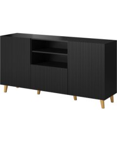 Cama Meble Cama Commode PAFOS 150x42x82 Black matt