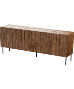 Cama Meble JUNGLE chest of drawers 190x40.5x74.5 oak wotan + black legs