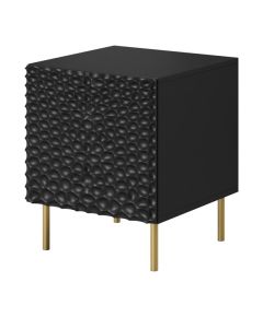 Cama Meble HOLE bedside table 2 pcs. 44x40.5x53.5 cm matte black