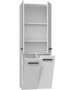 Top E Shop Topeshop NEL 2K DD BPOŁ bathroom storage cabinet White