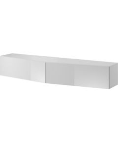 Cama Meble Cama TV stand VIGO SLANT 180cm (2x90) white/white gloss