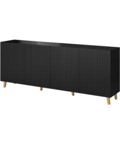 Cama Meble Cama Commode PAFOS 200x42x82 Black matt