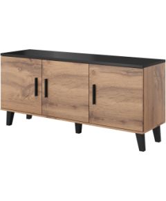 Cama Meble Cama sideboard LOTTA 150 3D wotan oak + mat black