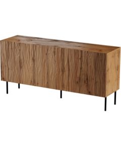 Cama Meble JUNGLE chest of drawers 152x40.5x74.5 oak wotan + black legs