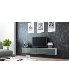 Cama Meble Cama TV Stand VIGO '180' 30/180/40 white/grey gloss