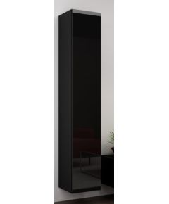 Cama Meble Cama Full cabinet VIGO '180' 180/40/30 black/black gloss