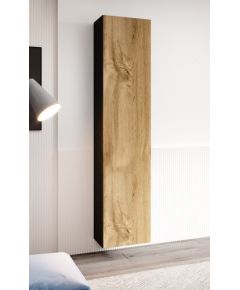 Cama Meble Cama full cabinet VIGO '180' 180/40/30 black/wotan oak