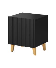 Cama Meble PAFOS bedside table 2 pcs. 45x40x51 cm matte black