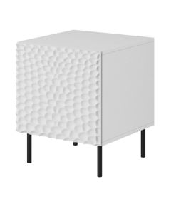 Cama Meble HOLE bedside table 2 pcs. 44x40.5x53.5 cm white matt