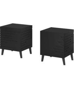 Cama Meble Cama bedside cabinet NOVA 44x40x52 mat black