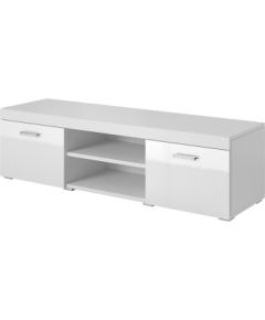 Cama Meble Cama TV stand 140 SAMBA white/white gloss