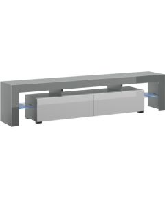 Cama Meble Cama TV stand TORO 200 grey/white gloss