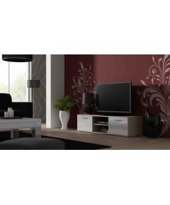 Cama Meble Cama TV stand SOHO 140 sonoma oak/white gloss