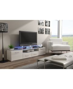 Cama Meble Cama TV stand EVORA 200 white/white gloss