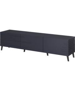 Cama Meble Cama RTV NOVA cabinet 186x40x48 navy blue matt