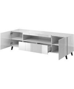 Cama Meble Cama TV stand REJA white gloss/white gloss