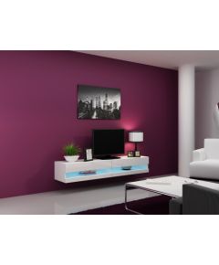 Cama Meble Cama TV stand VIGO NEW 30/180/40 white/white gloss