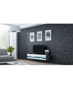 Cama Meble Cama TV stand VIGO NEW 30/140/40 grey/white gloss