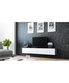 Cama Meble Cama TV Stand VIGO '180' 30/180/40 grey/white gloss