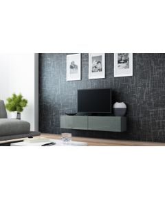 Cama Meble Cama TV stand VIGO 140 30/140/40 grey/grey gloss