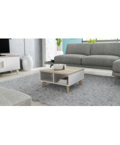 Cama Meble Cama LOTTA 60 coffee table white/sonoma oak