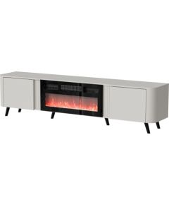 Cama Meble Cama Volare RTV cabinet 200 x 39 x 49 cm cashmere + fireplace