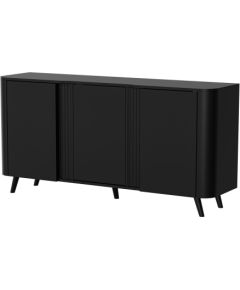 Cama Meble Cama VOLARE chest of drawers 151 x 39 x 75 cm black