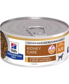 HILL'S Prescription Diet Kidney Care Chicken with vegetables - wet dog food - 156g