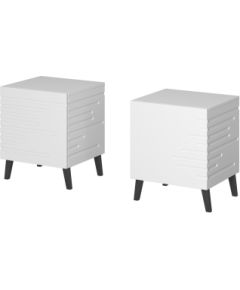 Cama Meble Cama Bedside table NOVA 44x40x52 white matt