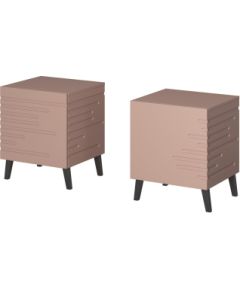 Cama Meble Cama bedside cabinet NOVA 44x40x52 pink matt