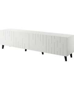 Cama Meble RTV cabinet BARI 200x42x52 white matt