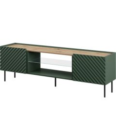 Cama Meble EF ONDA RTV cabinet 180.5x40xH58.39 green (standing or wall mounted)