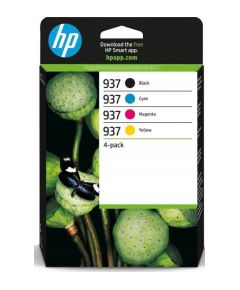 Tintes kārtridžs HP 937 4-Pack Color