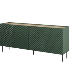 Cama Meble 4D2SZ ONDA chest of drawers 200x45xH85 green