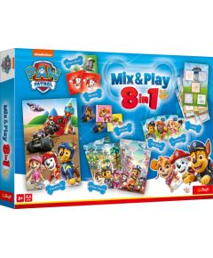 TREFL PAW PATROL 8in1 Mix&play galda spēļu komplekts